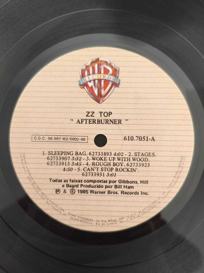 Lp Vinil ZZ Top Afterburner Com Encarte