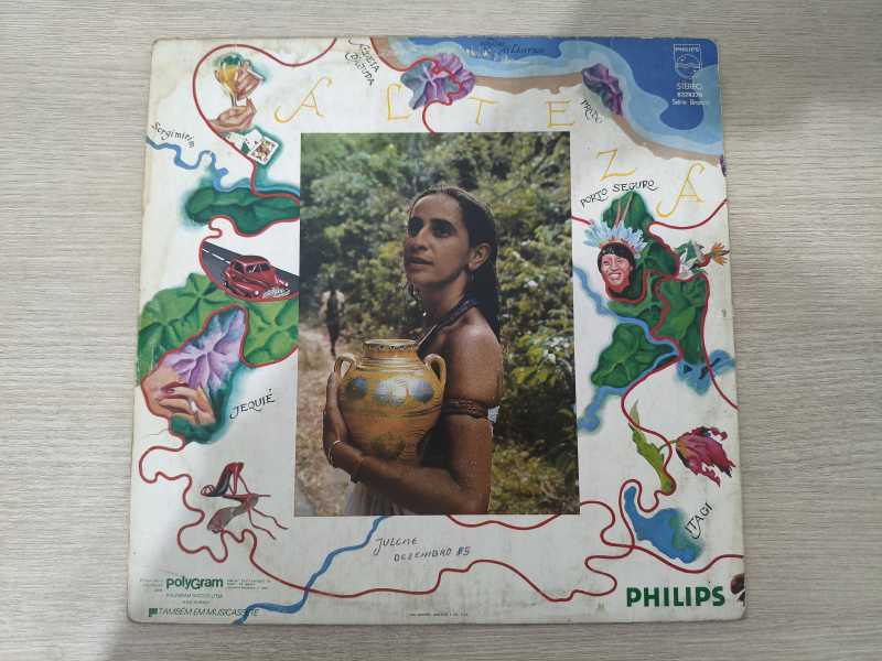 Lp Vinil Maria Bethânia Alteza Com Encarte