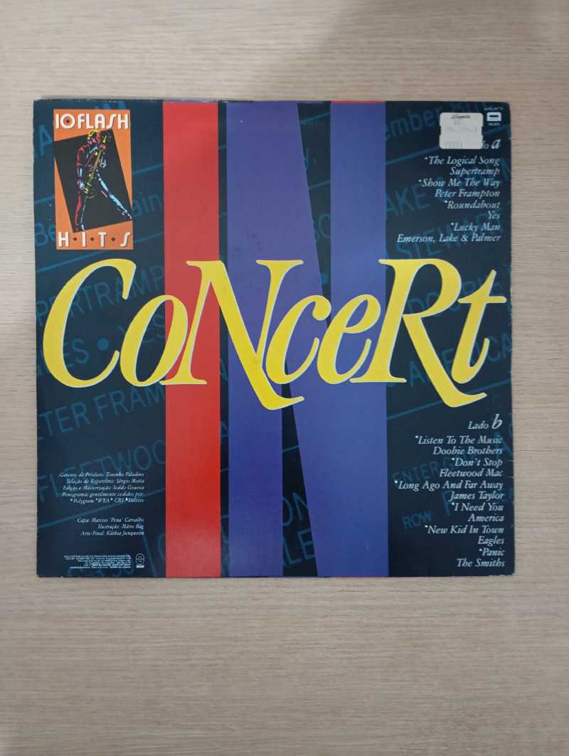 Lp Vinil In Concert 10 Flash Hits