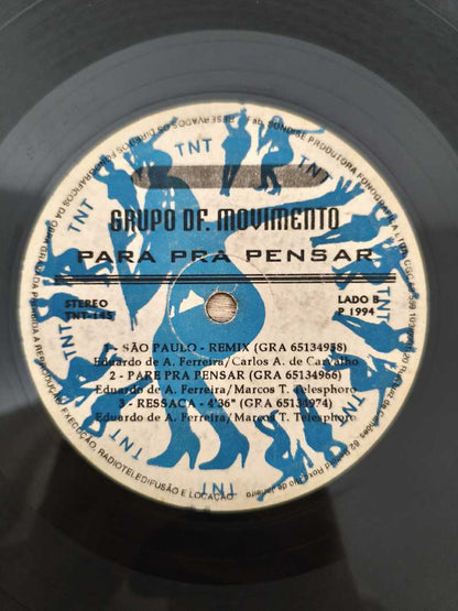 Lp Vinil DF Movimento Pare Pra Pensar