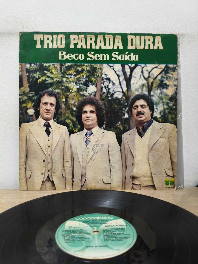 Lp Vinil Trio Parada Dura Beco Sem Saída – Searom Discos