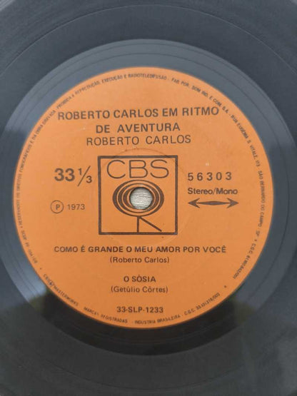 Compacto Vinil Roberto Carlos Em Ritmo de Aventura