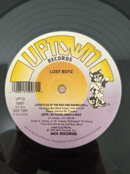 Lp Vinil Lost Boyz Lifestyles Rich and Shameless Importado