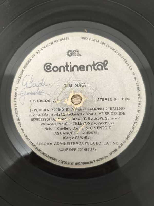 Lp Vinil Tim Maia Tim Maia, Leia