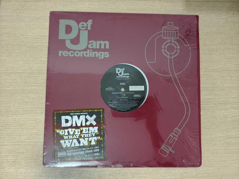 Lp Vinil DMX Give 'Em What They Want Pump Ya Fist Importado