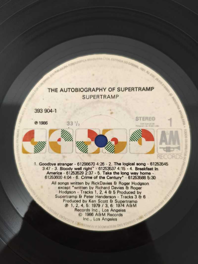 Lp Vinil Supertramp The Autobiography Of Com Encarte