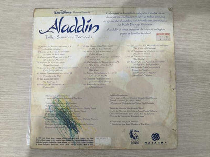 Lp Vinil Alan Menken Aladdin Com Encarte