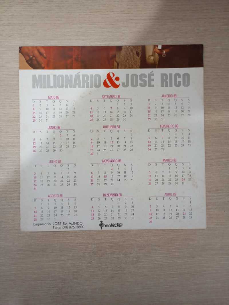 Lp Vinil Milionário & José Rico Viva A Vida Vol 18