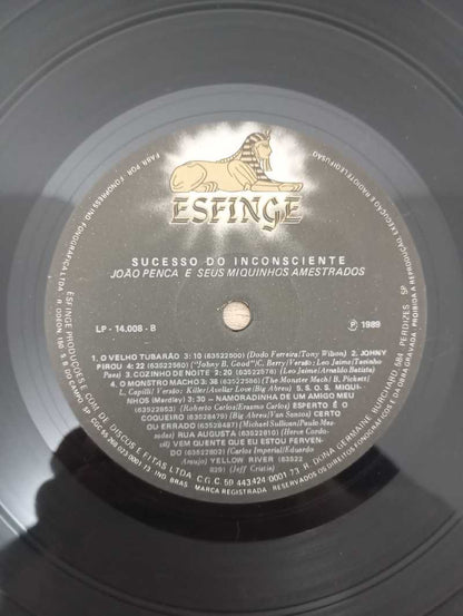 Lp Vinil João Penca E Seus Miquinhos Amestrados Sucesso Do
