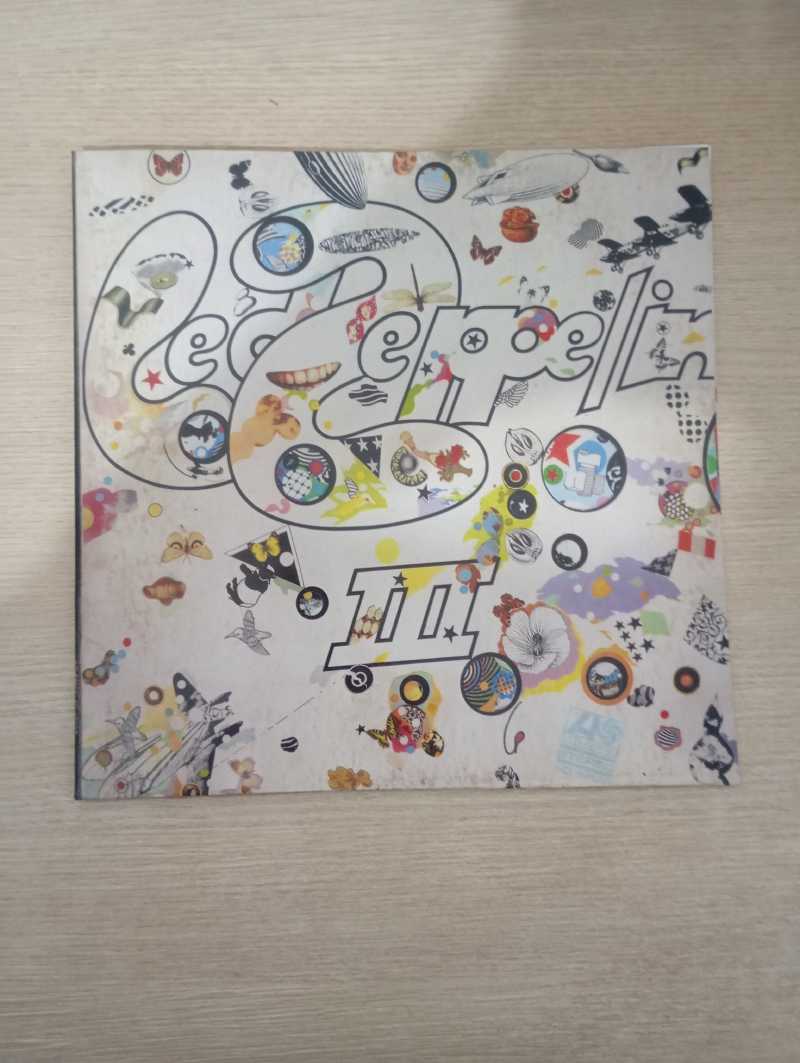 Lp Vinil Led Zeppelin III Argentina Capa Dupla Importado