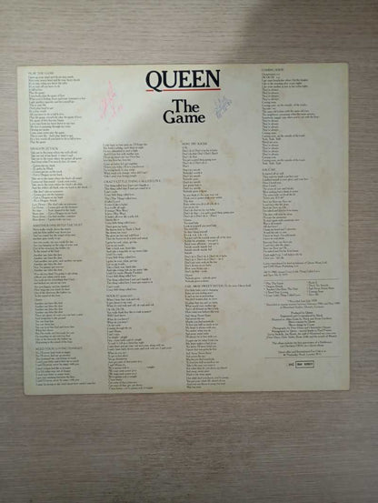 Lp Vinil Queen The Game Com Encarte