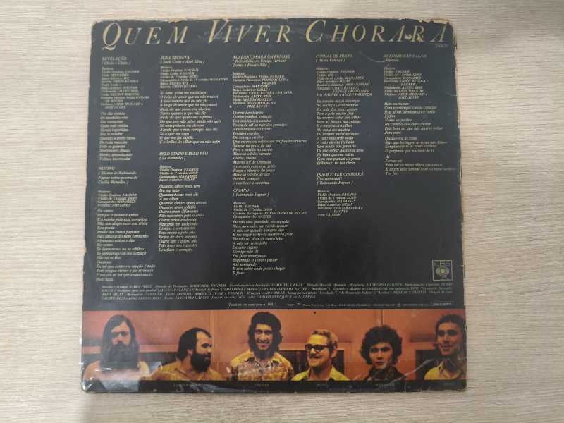 Lp Vinil Raimundo Fagner Eu Canto / Quem Viver Chorará
