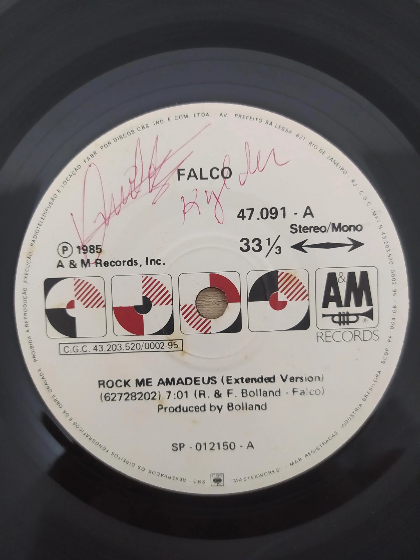 Lp Vinil Falco Rock Me Amadeus