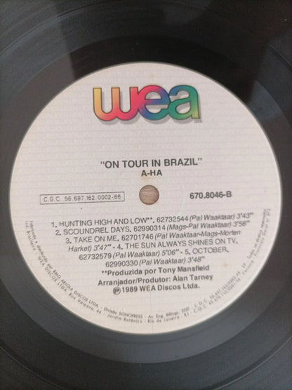Disco Vinil On Tour In Brazil a-ha A