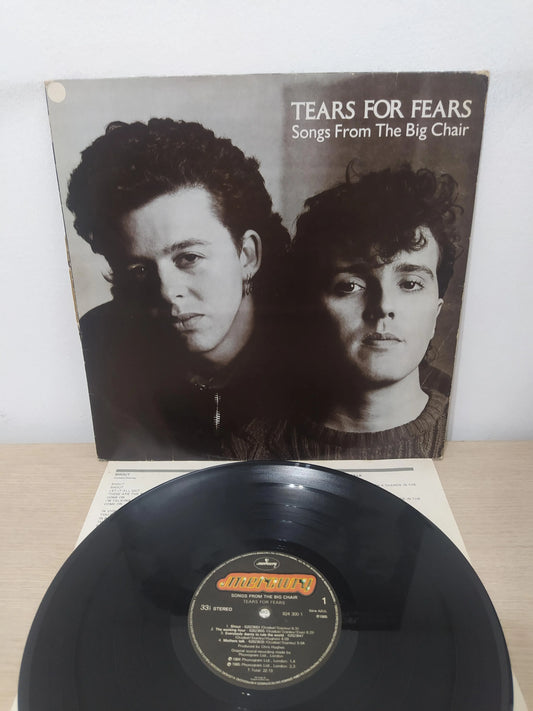 Lp Vinil Tears For Fears Songs From The Big Chair C Encarte