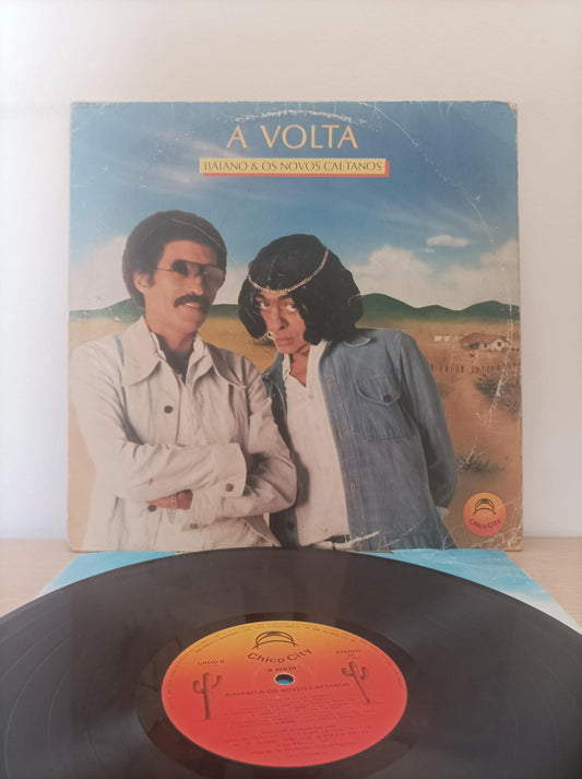 Lp Vinil Baiano & Os Novos Caetanos A Volta Com Encarte