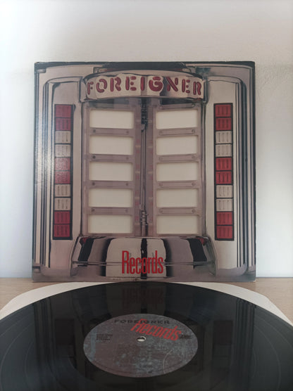 Lp Vinil Foreigner Records Capa Dupla Com Encarte, Leia