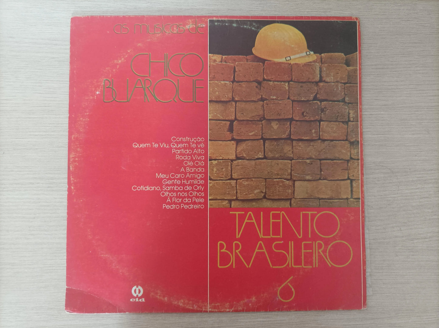 Lp Vinil Chico Buarque Talento Brasileiro 6 Músicas de