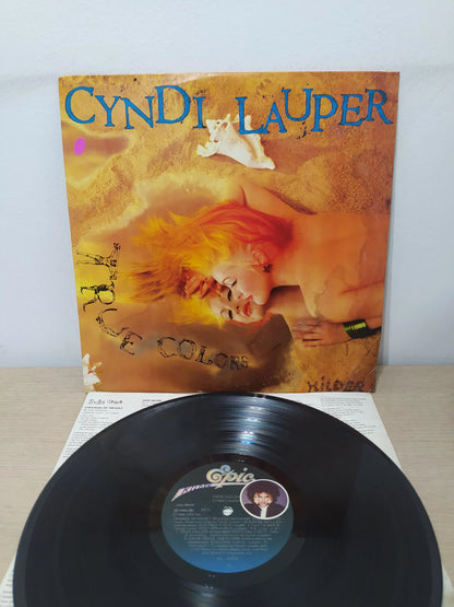Lp Vinil Cyndi Lauper True Colors Com Encarte