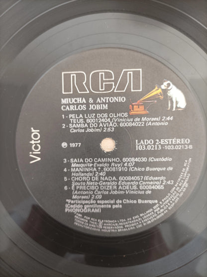 Lp Vinil Miucha & Antônio Carlos Jobim