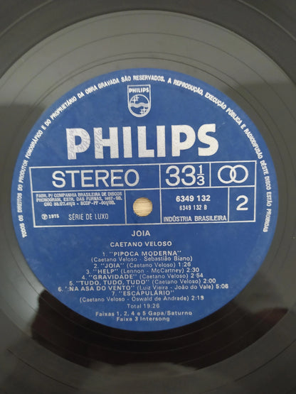 Lp Vinil Caetano Veloso Jóia