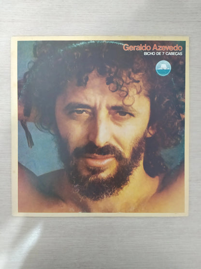 Lp Vinil Geraldo Azevedo Bicho De 7 Cabeças Com Encarte