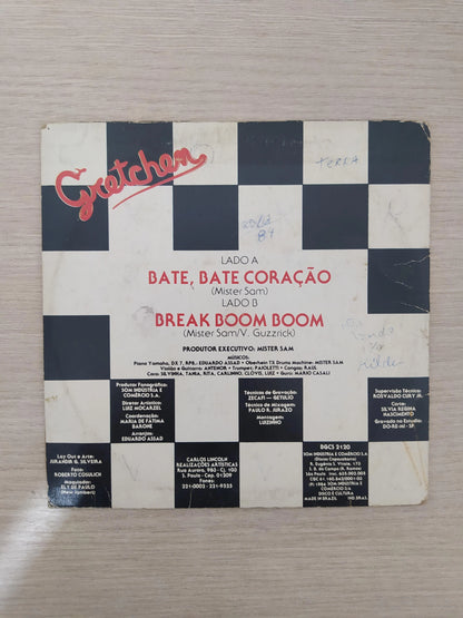 Vinil Compacto Gretchen Bate, Bate Coração / Break Boom Boom