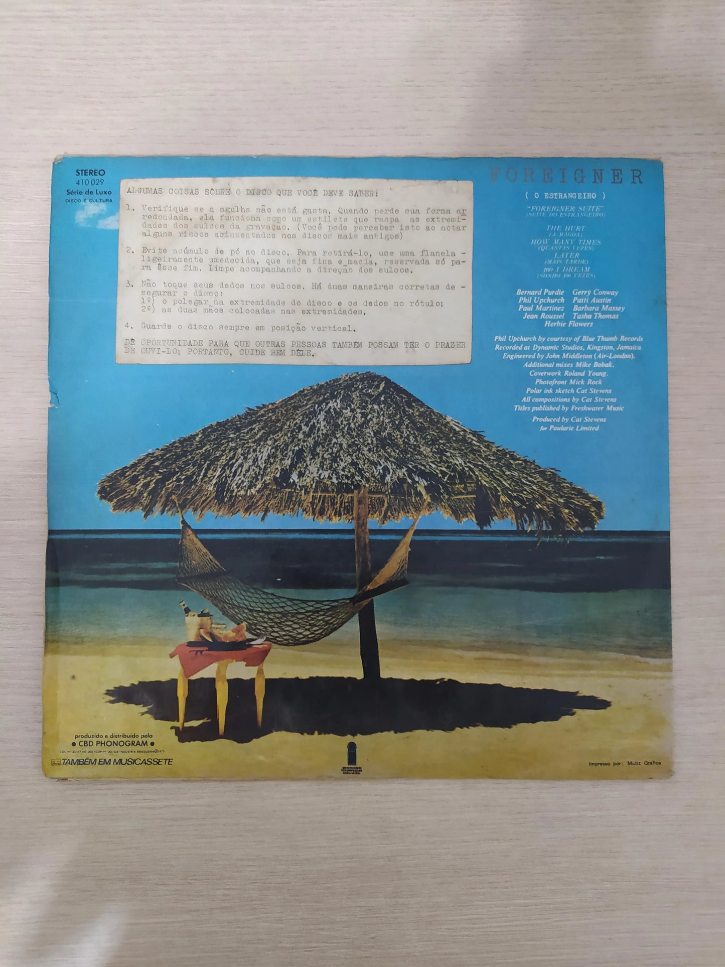 Lp Vinil Cat Stevens Foreigner