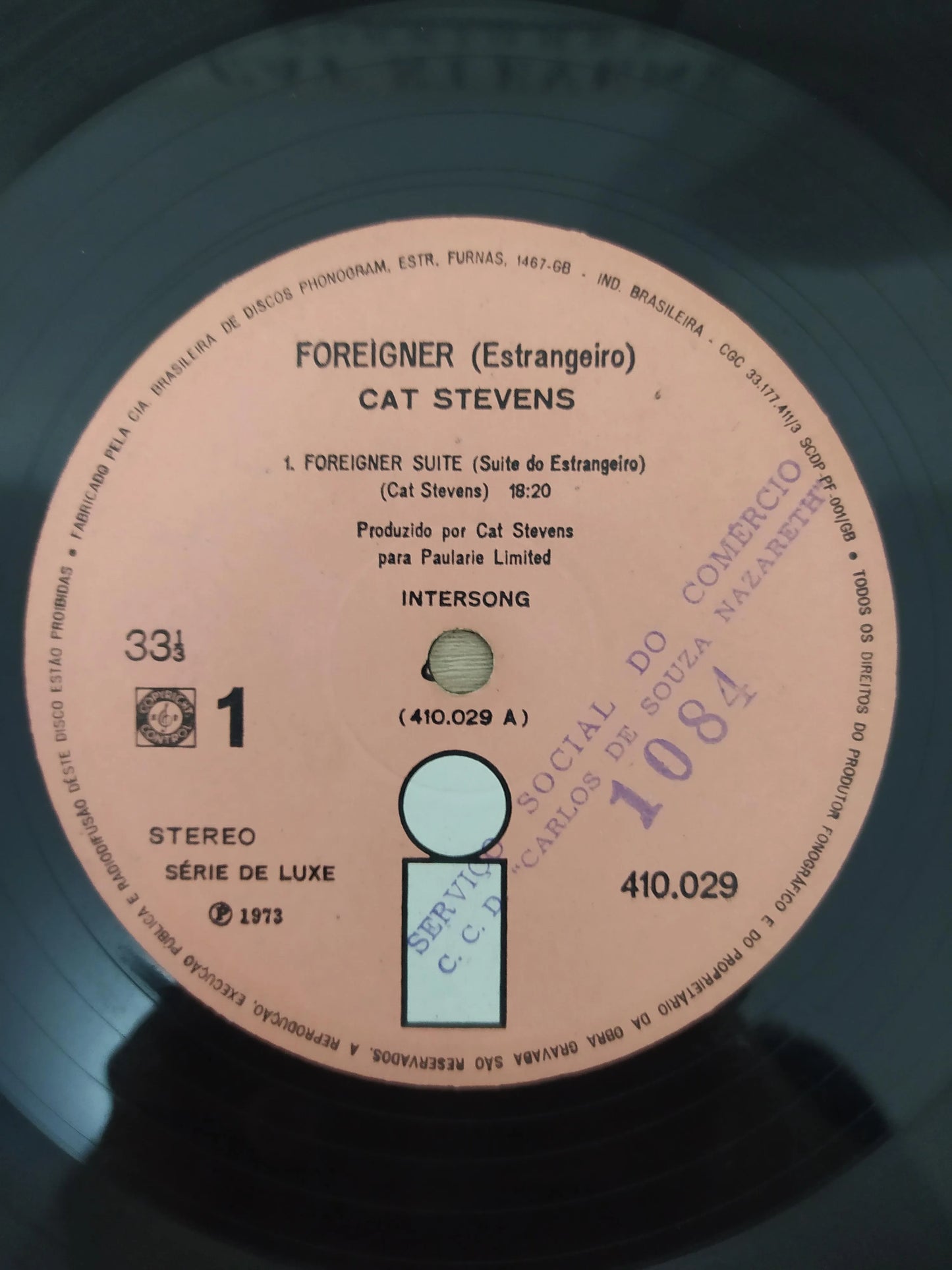 Lp Vinil Cat Stevens Foreigner