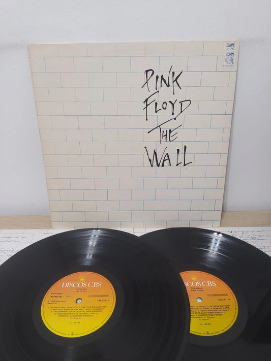 Lp Vinil Pink Floyd The Wall Duplo Com Encartes