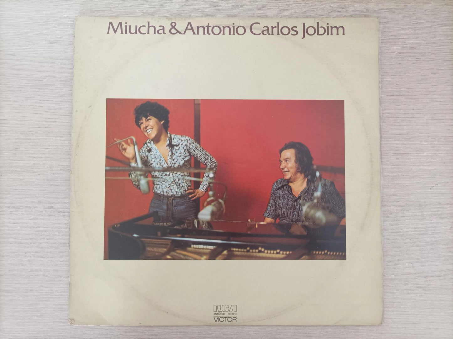 Lp Vinil Miucha & Antônio Carlos Jobim