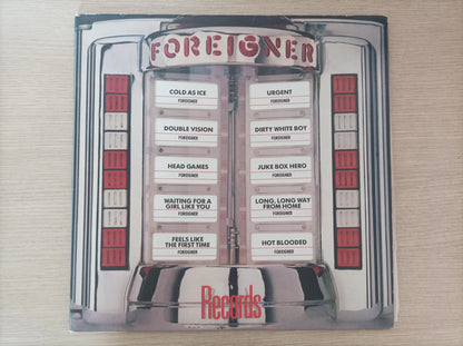 Lp Vinil Foreigner Records Capa Dupla Com Encarte, Leia