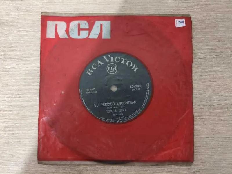 Compacto Vinil Tom & Jerry 10º Andar / Eu Preciso Encontrar