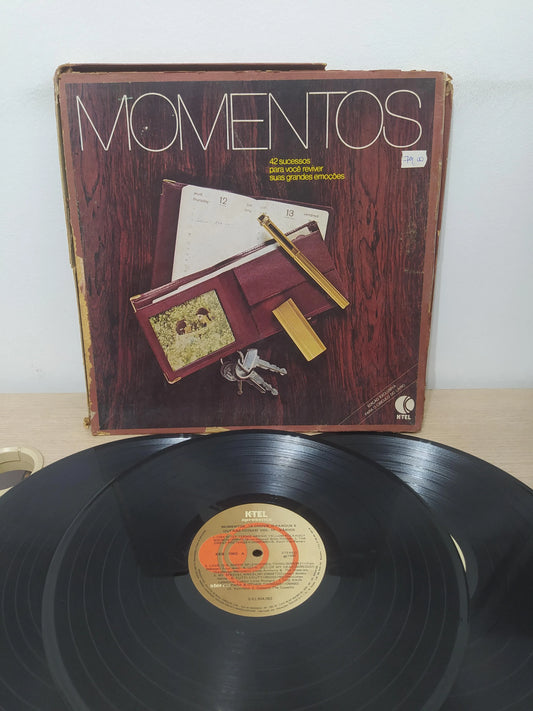 Lp Vinil Box Momentos 42 Sucessos A Chuva O Parque E Outras Coisas