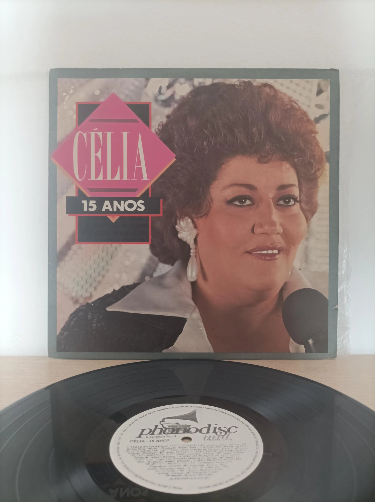 Disco Vinil 15 Anos Célia A