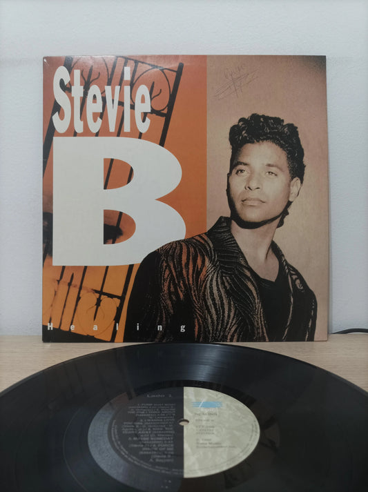 Lp Vinil Stevie B Healing Com Encarte