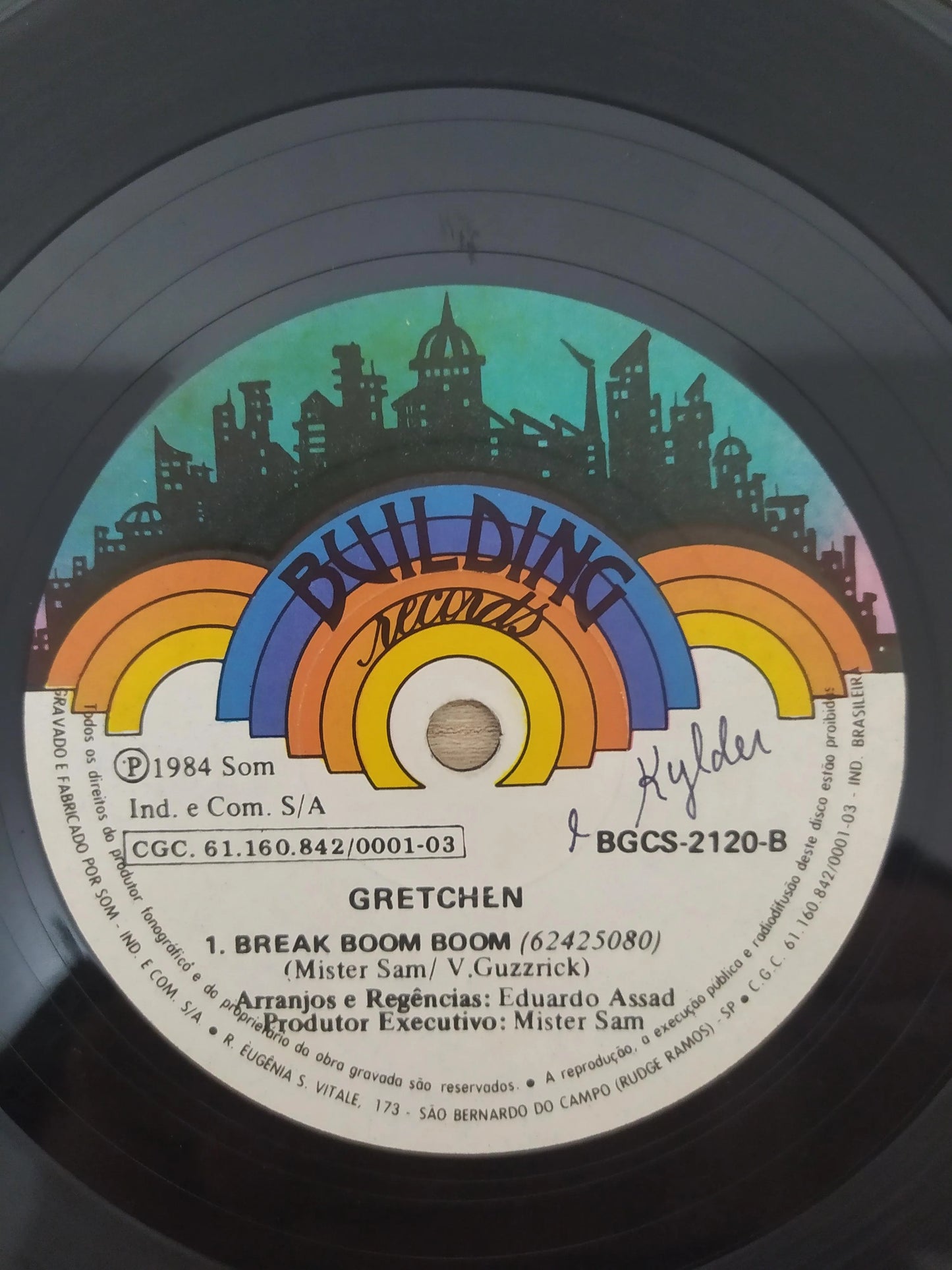 Vinil Compacto Gretchen Bate, Bate Coração / Break Boom Boom