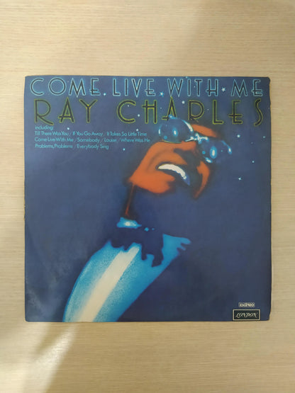 Lp Vinil Ray Charles Come Live With Me Leia