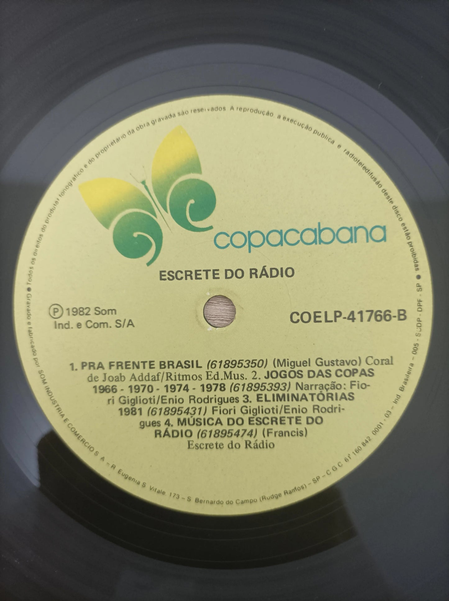 Lp Vinil Escrete Do Rádio