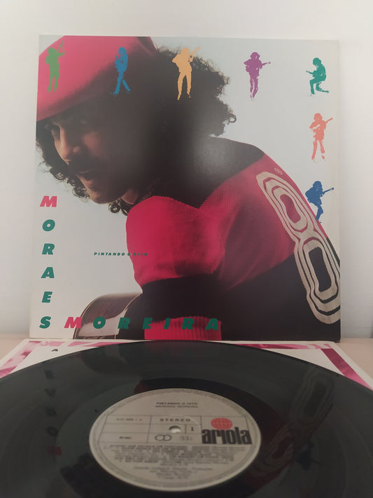 Lp Vinil Moraes Moreira Pintando O Oito Com Encarte