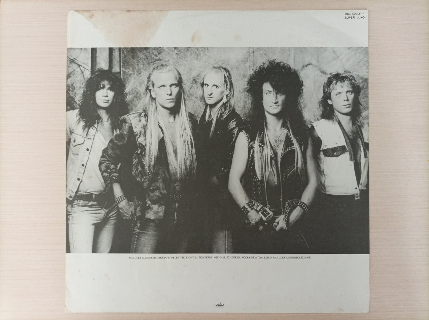 Lp Vinil McAuley Schenker Group Perfect Timing Com encarte