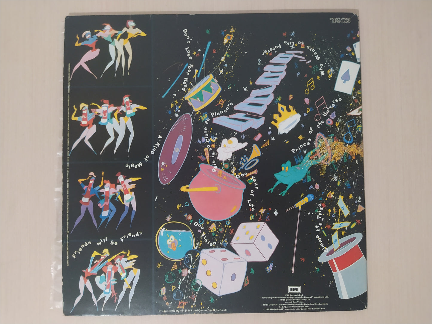 Lp Vinil Queen A kind of magic