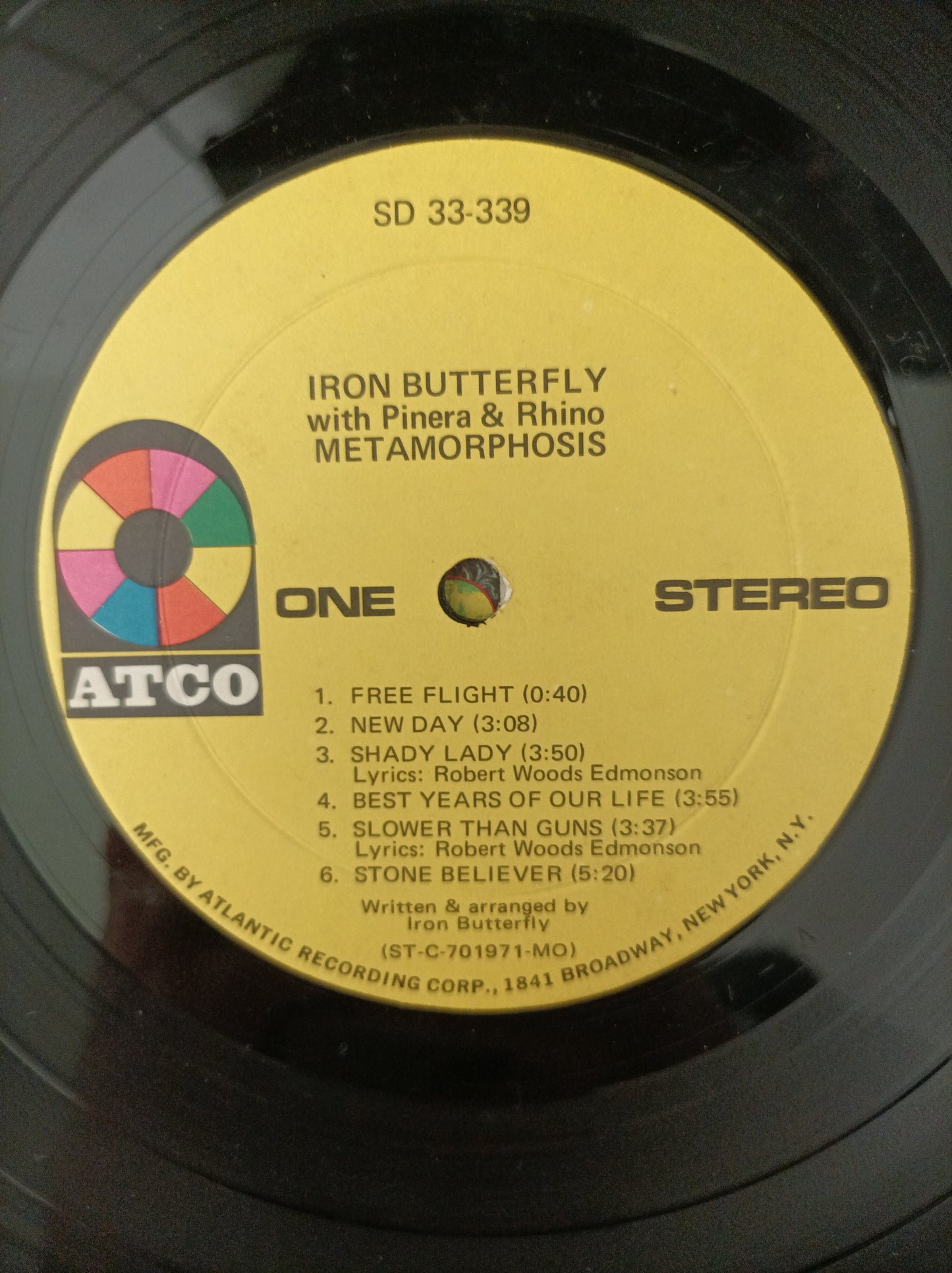 Lp Vinil Iron Butterfly Metamorphosis Importado