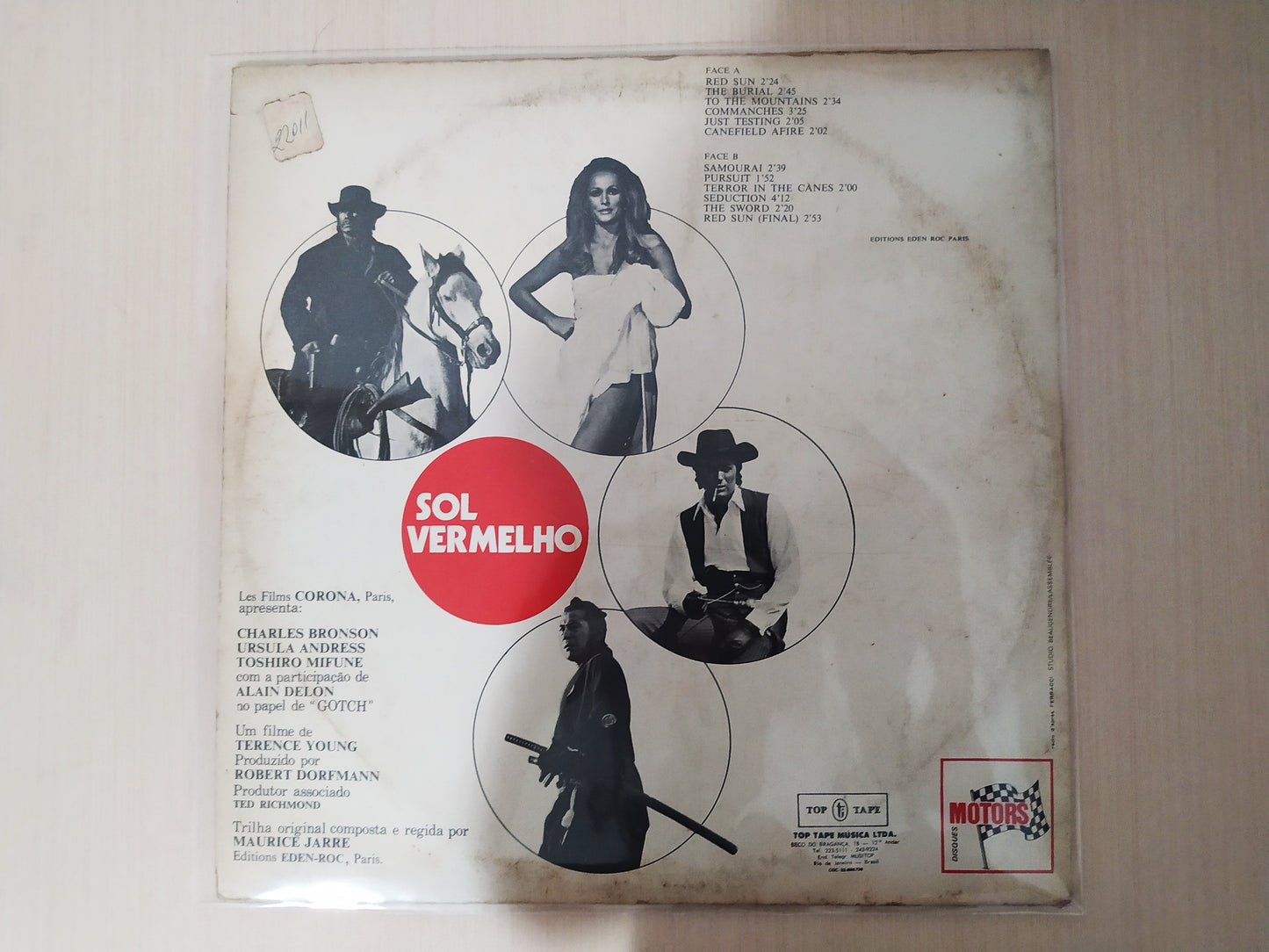 Lp Vinil Sol Vermelho Red Sun