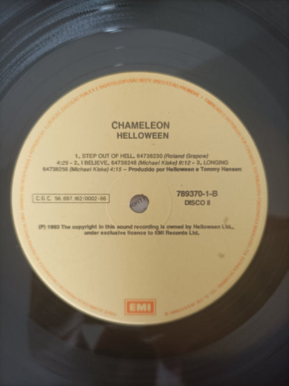 Lp Vinil Helloween Chameleon Duplo Com encartes