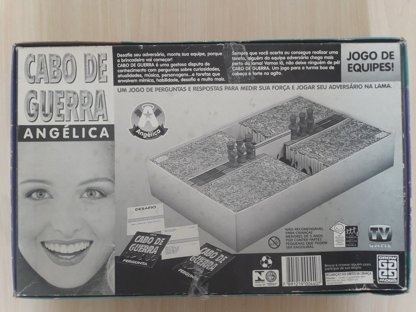 Jogo Cabo De Guerra Angélica Grow Leia Descrição