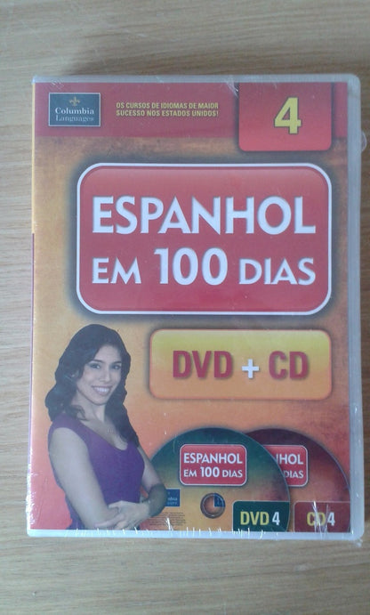 Dvd E Cd Espanhol Em 100 Dias 4