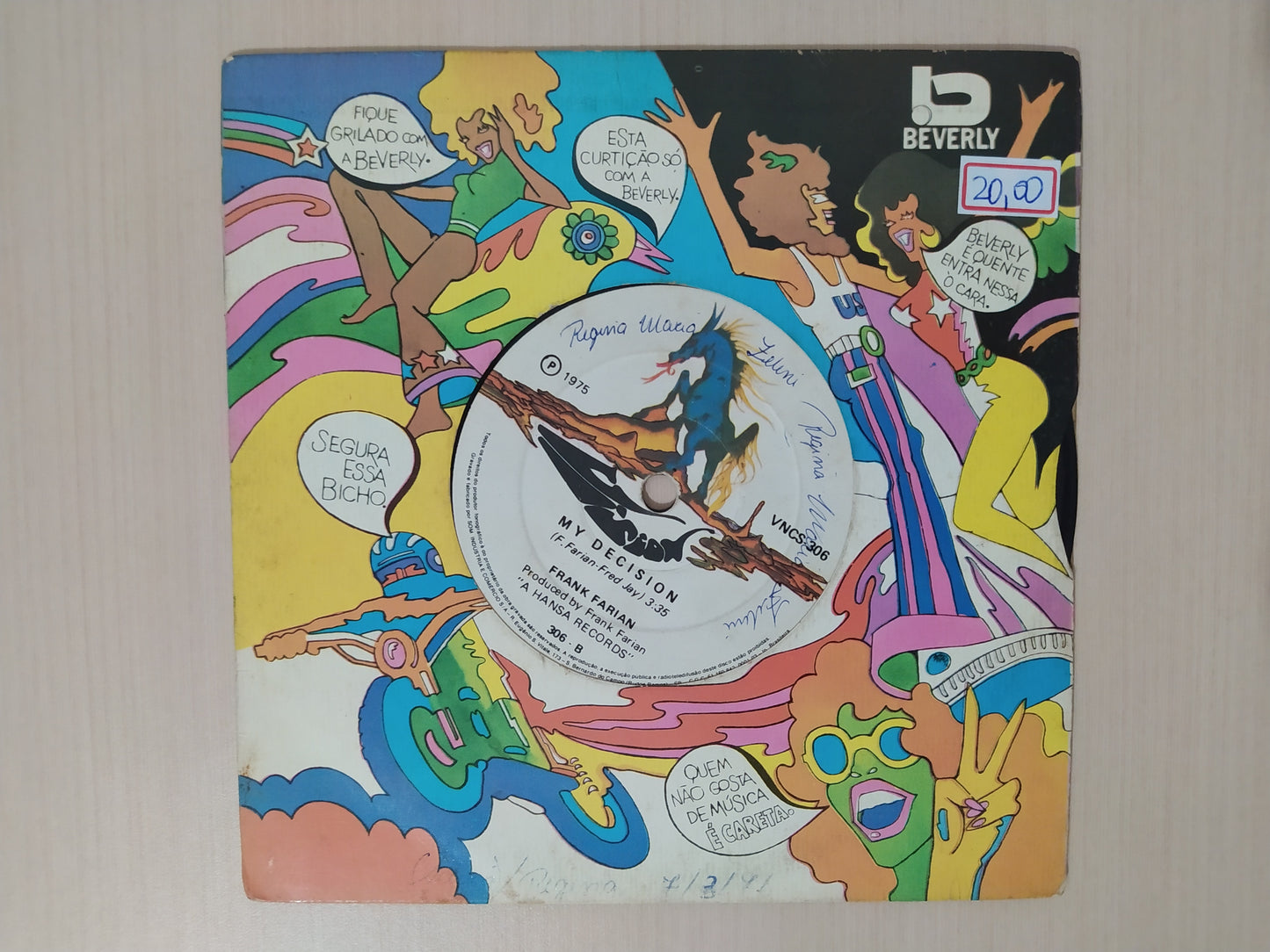 Lp Vinil Compacto Atlantica Seventy Five Music