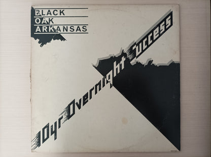 Lp Vinil Black Oak Arkansas 10yr Overnight Importado Encarte