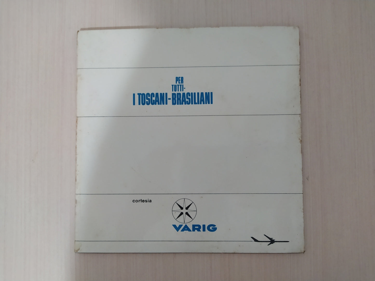 Lp Vinil Compacto Per Tutti I Toscani Brasiliani